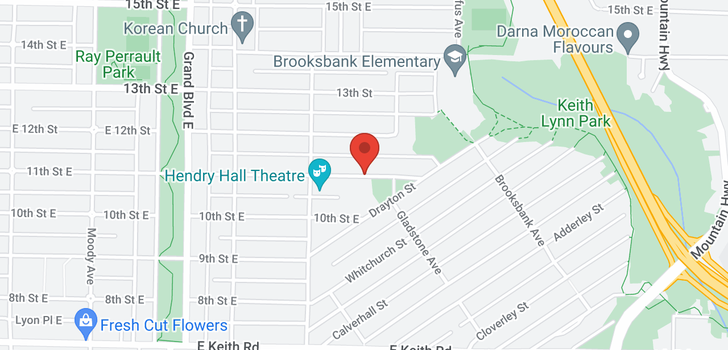 map of 788 E 10TH STREET